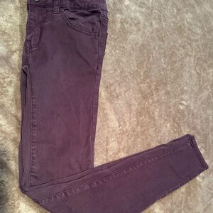 American Eagle Outfitters Women's Dark Purple Jeggings